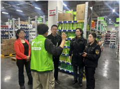 沉庆九龙坡开展线上配送超市食物平安专
